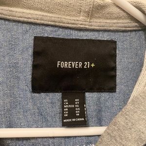 Hoodie jean jacket